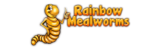 Rainbow mealworms